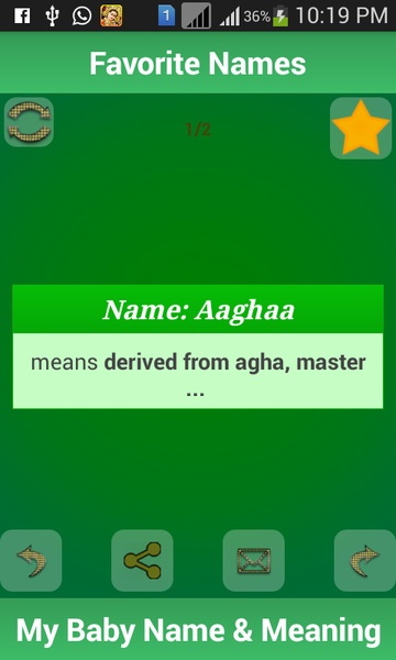 My Baby Name & Meaning - Preview 1