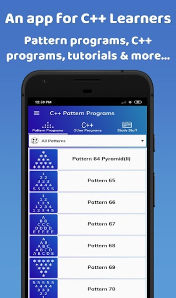 C++ Pattern Programs Free - Preview 8