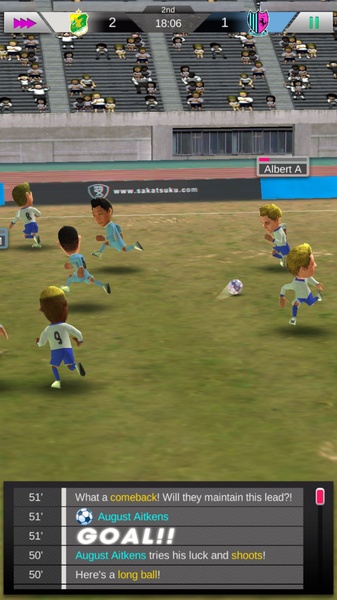 SEGA Pocket Club Manager - Preview 8