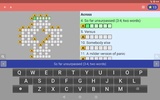 English Crossword puzzle screenshot 4