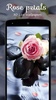 Rose petals 3D Live Wallpapers Free screenshot 2