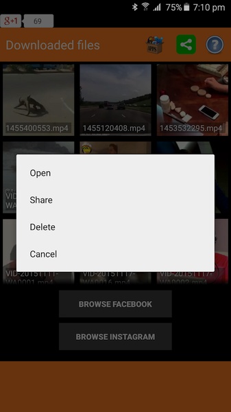 Downloader for Fb & Insta - Preview 1