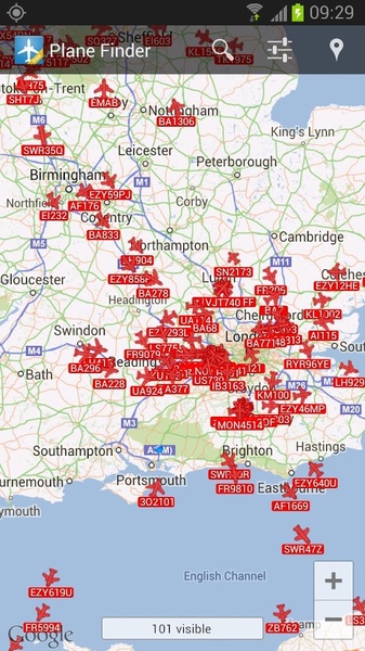 Plane Finder Free - Preview 1