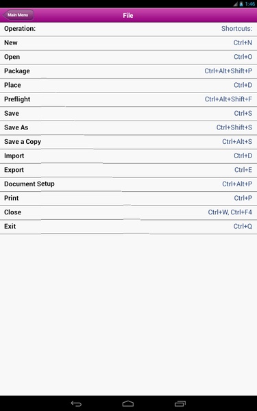 Shortcuts for InDesign - Preview 12