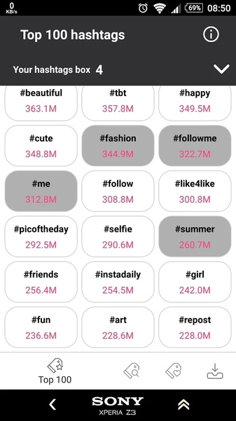 Top Tags for Instagram Likes - Preview 4