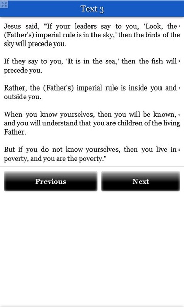 Gospel of Thomas FREE - Preview 1