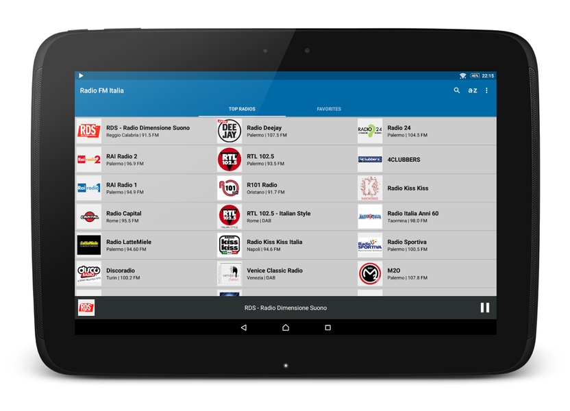 Radio FM Italia for Android - Download the APK from Uptodown