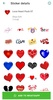 Love Heart Stickers for WA screenshot 3