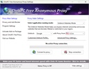 ChrisPC Free Anonymous Proxy screenshot 3