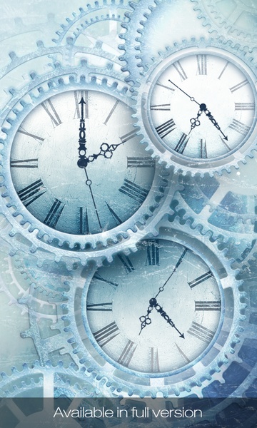 Ice Clock Wallpaper Lite - Preview 3