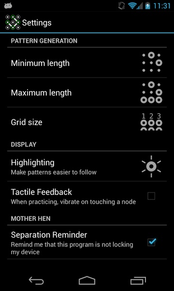 Lock Pattern Generator - Preview 1