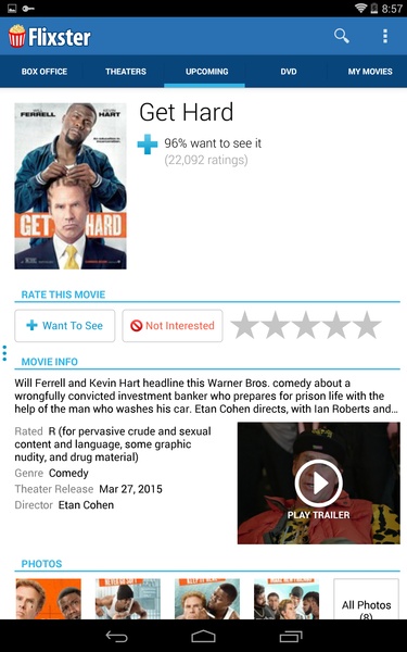 Flixster for Android Download the APK from Uptodown