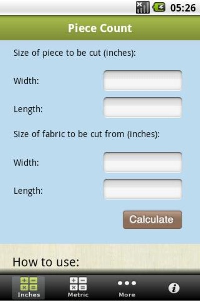 QuiltCalc - Preview 3