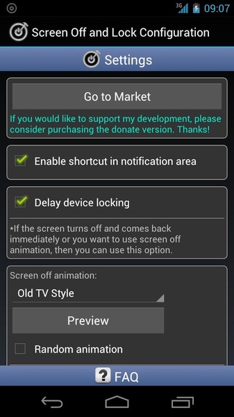 Screen Off and Lock - Preview 3
