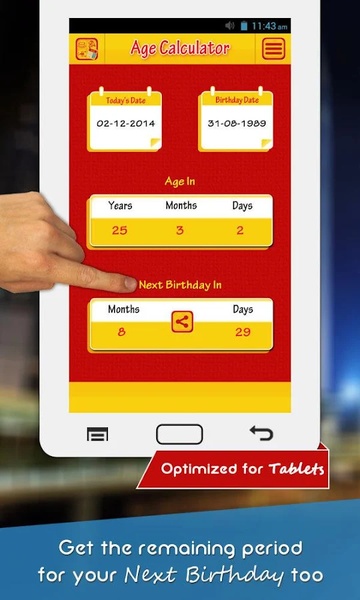 Age Calculator & Zodiac Signs - Preview 3