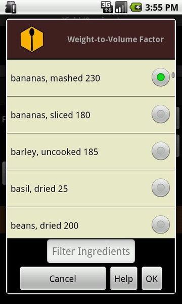 Recipe Convert - Preview 4