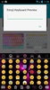 Emoji Keyboard Spheres Pink screenshot 3