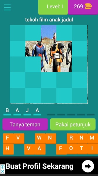 Nama Tokoh kartun - Preview 2