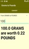 Grams to Pounds converter screenshot 4