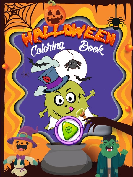 Halloween Coloring Book - Preview 13