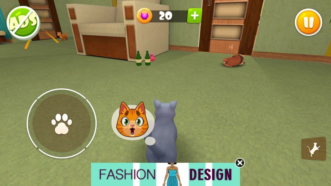 jogo Simulador de gato, cat simulator, joguinho do gato infantil