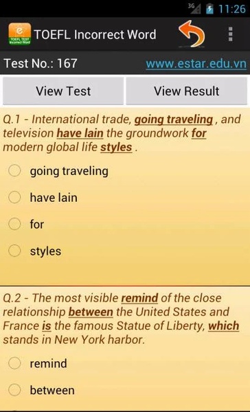 TOEFL Incorrect Word - Preview 4