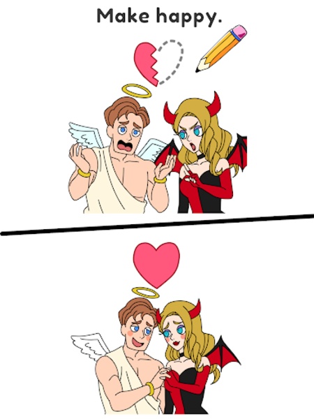 Draw Happy Devil - Preview 2