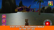 Halloween Cat Theme Park 3D screenshot 3