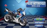 3D Police Motorcycle Race 2016 screenshot 6