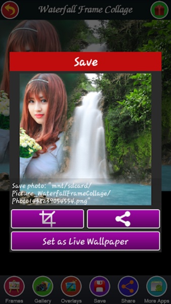 Waterfall Frame Collage - Preview 2