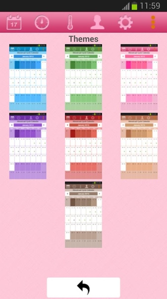 Menstrual Cycle Calendar - Preview 4