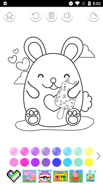 Colorir Glitter Jogo de Menina - Preview 4