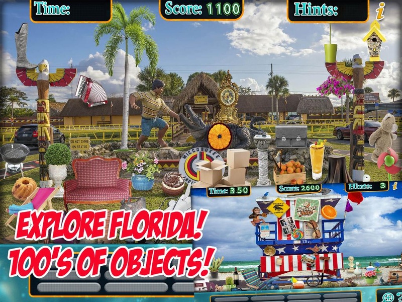 Hidden Objects Florida - Preview 3