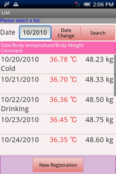 BasalBodyTemperature Record Lite - Preview 6