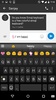 Classic Black Emoji Keyboard screenshot 2
