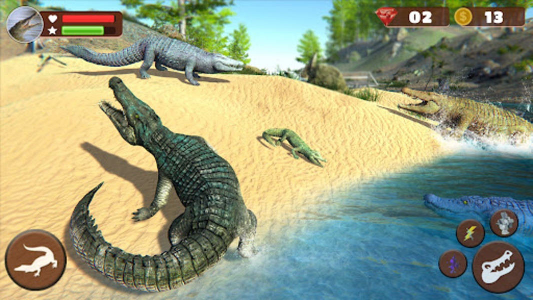 Wild Crocodile Family Sim Game - Preview 2