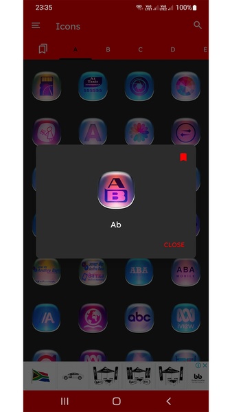 Colorful Glass ONE UI Icon Pack Free - Preview 4
