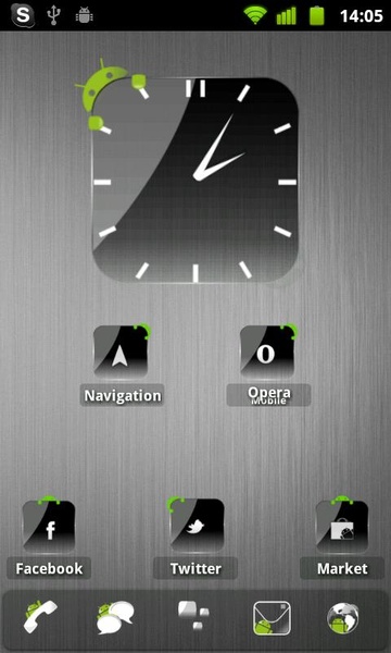 Crystal black clock - Preview 1