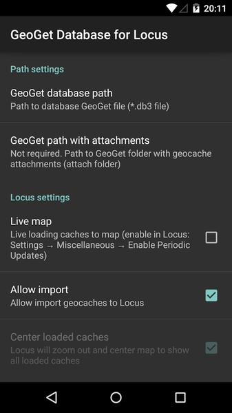 GeoGet Database for Locus - Preview 4
