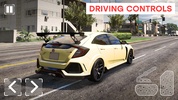 City Car Honda Civic Driving screenshot 2