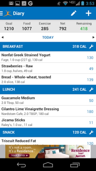 Calorie Counter - MyFitnessPal for Android - Download the APK from