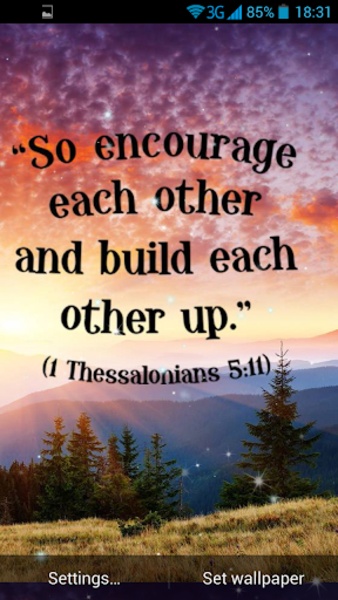Bible Passages Live Wallpaper - Preview 2