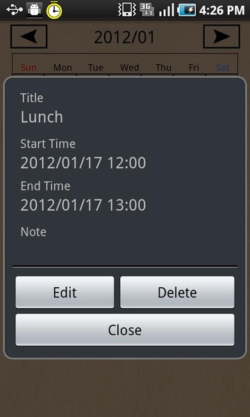 Calendar and Schedule - Preview 1