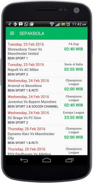 Siaran Bola - Preview 1
