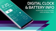 Digital Clock & Battery Charge screenshot 7