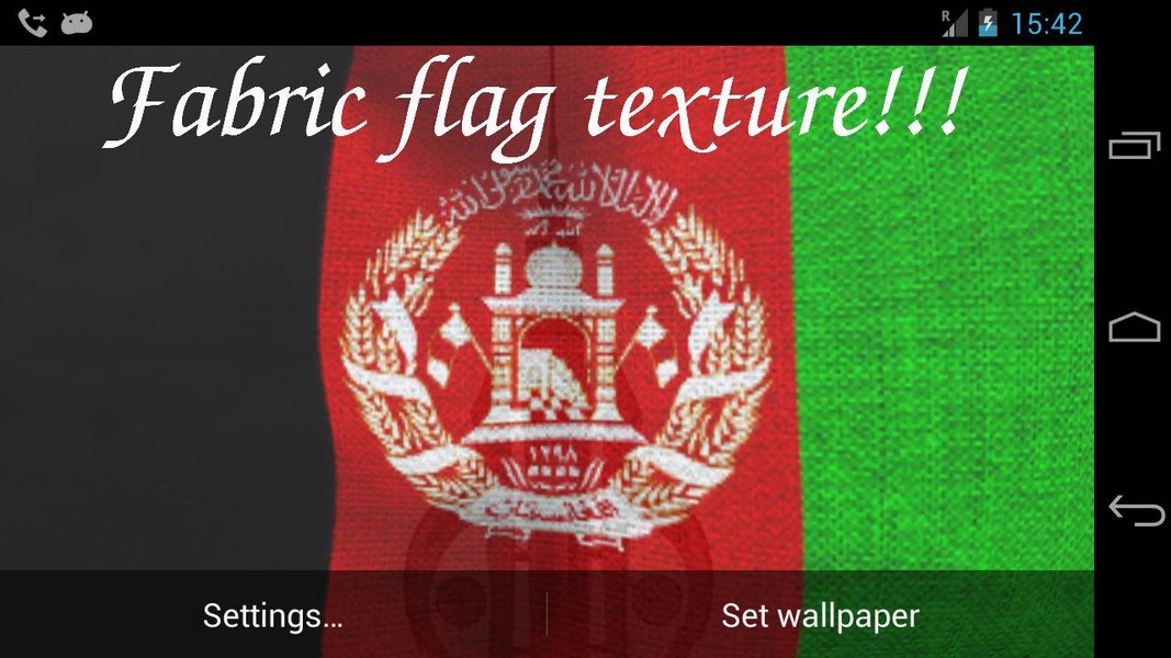 Afghanistan Flag - Preview 3