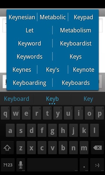 ICS Keyboard - Preview 2