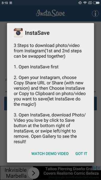 InstaSave - Preview 4