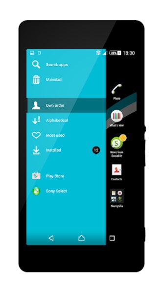 BlackLollipop - Cyan Theme - Preview 2