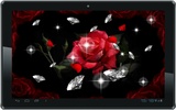 Diamond n Roses live wallpaper screenshot 4